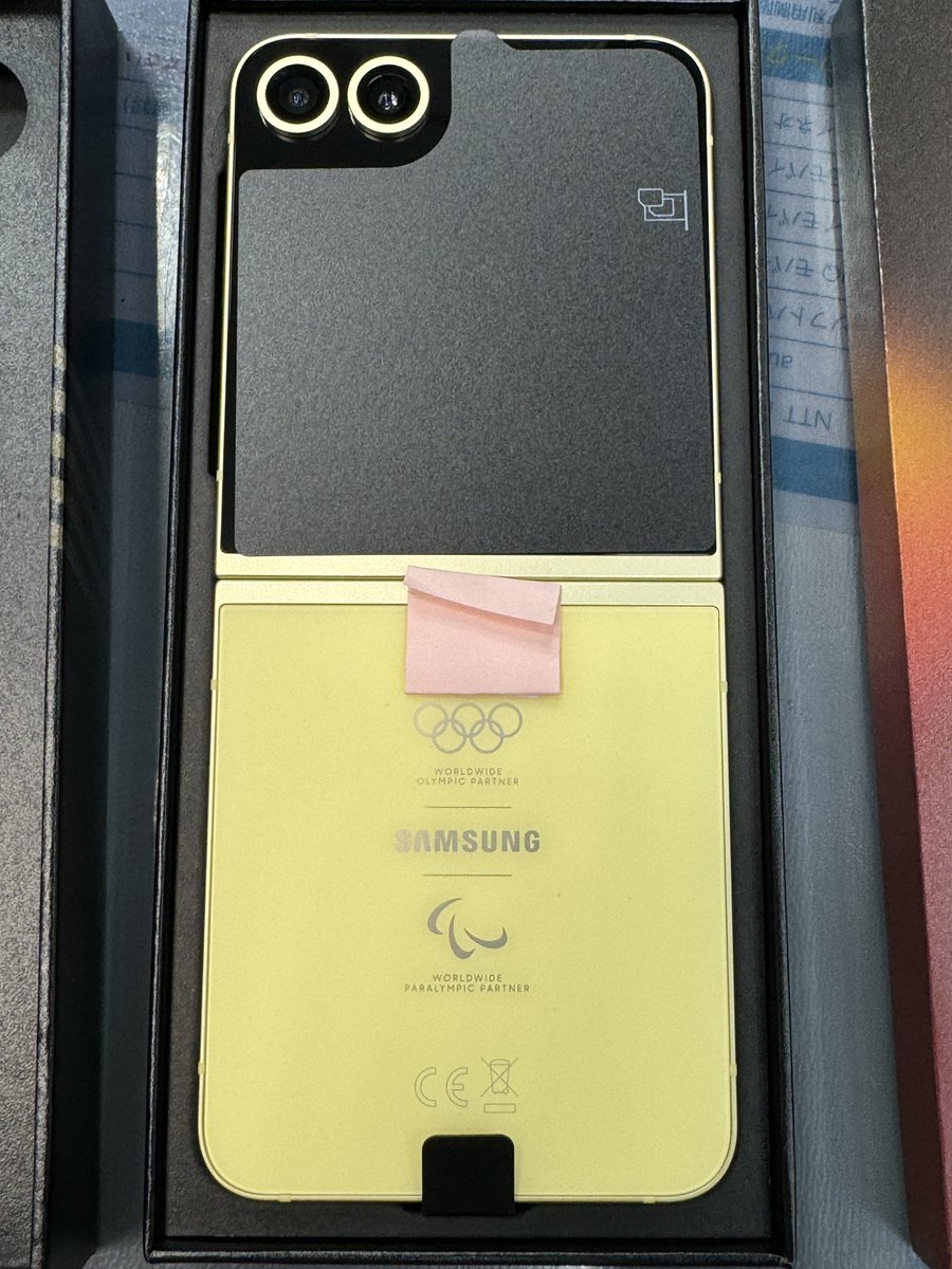 オリンピックといえばGalaxy】 🎖️Galaxy Z Flip6 Olympic Edition