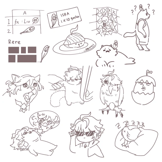 doodles for everyone's icon @hkvh_entangled 