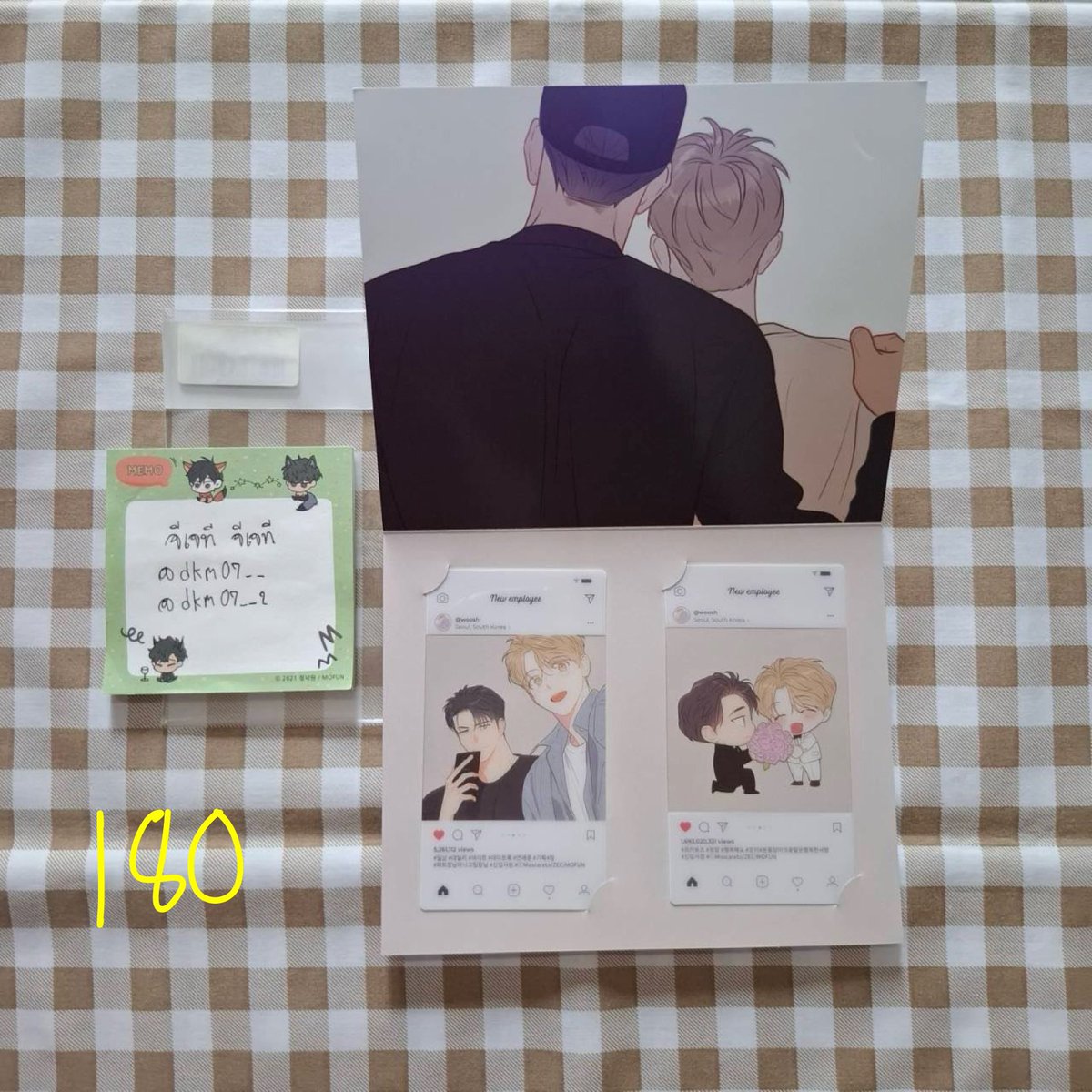 dkm07__2's tweet photo. —[wts ขาย ส่งต่อ]

● ทุกชิ้นราคาตามในภาพเลยนะคะ 🤍

📮 ค่าส่ง 40 / ชิกิชิ 70

สั่งซื้อ : dm

#ตลาดนัดBL #ตลาดนัดmanhwa #ตลาดนัดมันฮวา #ตลาดนัดมังฮวา #ตลาดนัดวาย #warungbl #warungkr #warunganime #warungmanhwa #ตลาดนัดมังงะวาย #ตลาดนัดมังงะ https://t.co/oLFTRWNMth