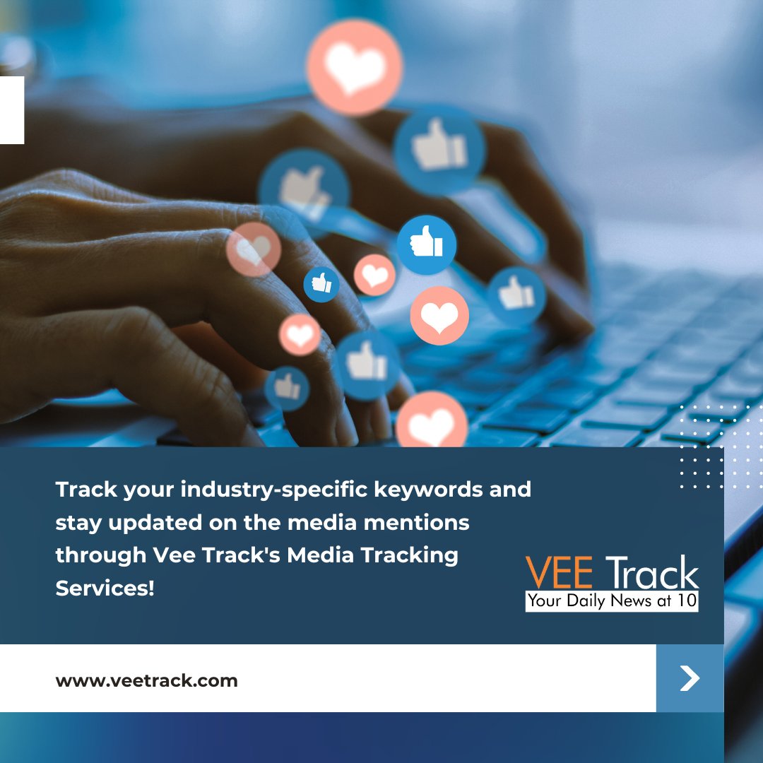 VeeTrack's tweet image. Media Tracking services from Vee Track follow and track the keywords that offer ample insight into your brand growth and business standing. Through our service, you can stay on top of media updates.

Visit: veetrack.com/services/media…

#MediaTracking #BrandGrowth #BusinessInsights
