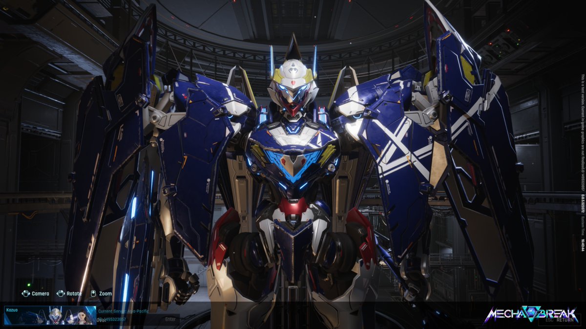 jreq_tech's tweet image. My entry for the @MechaBREAK "Paint Your Striker" Giveaway

The Panther with the 00 Raiser colors. 😁

#MechaBREAK  #PaintStrikerOpenBeta