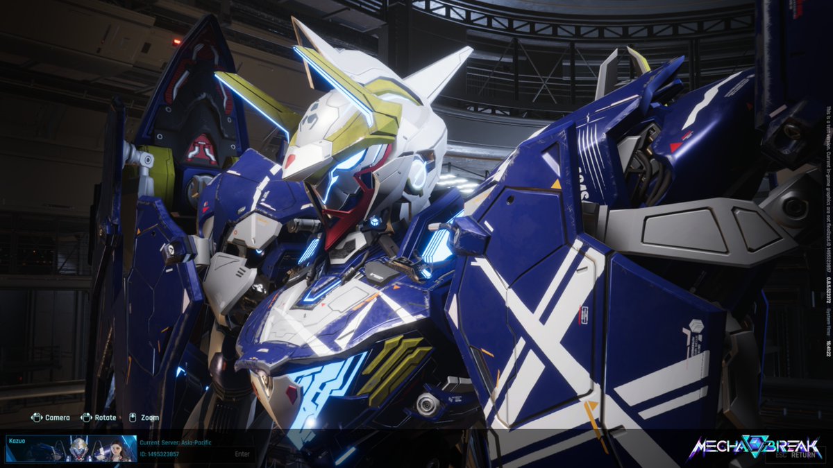 jreq_tech's tweet image. My entry for the @MechaBREAK "Paint Your Striker" Giveaway

The Panther with the 00 Raiser colors. 😁

#MechaBREAK  #PaintStrikerOpenBeta