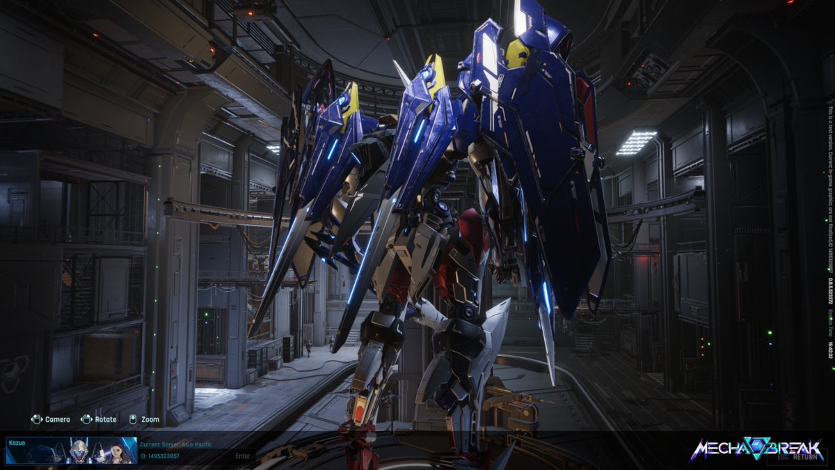 jreq_tech's tweet image. My entry for the @MechaBREAK "Paint Your Striker" Giveaway

The Panther with the 00 Raiser colors. 😁

#MechaBREAK  #PaintStrikerOpenBeta