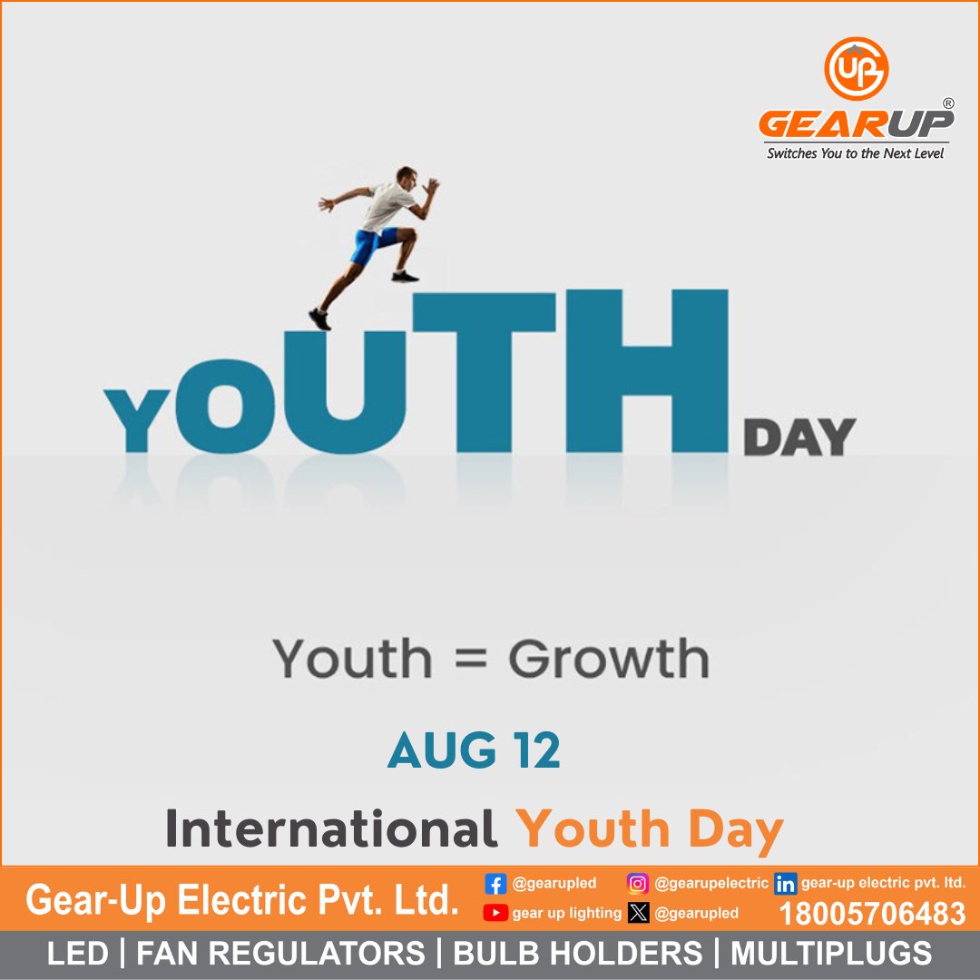 gearupled's tweet photo. #InternationalYouthDay24 https://t.co/o49kNjsyS5
