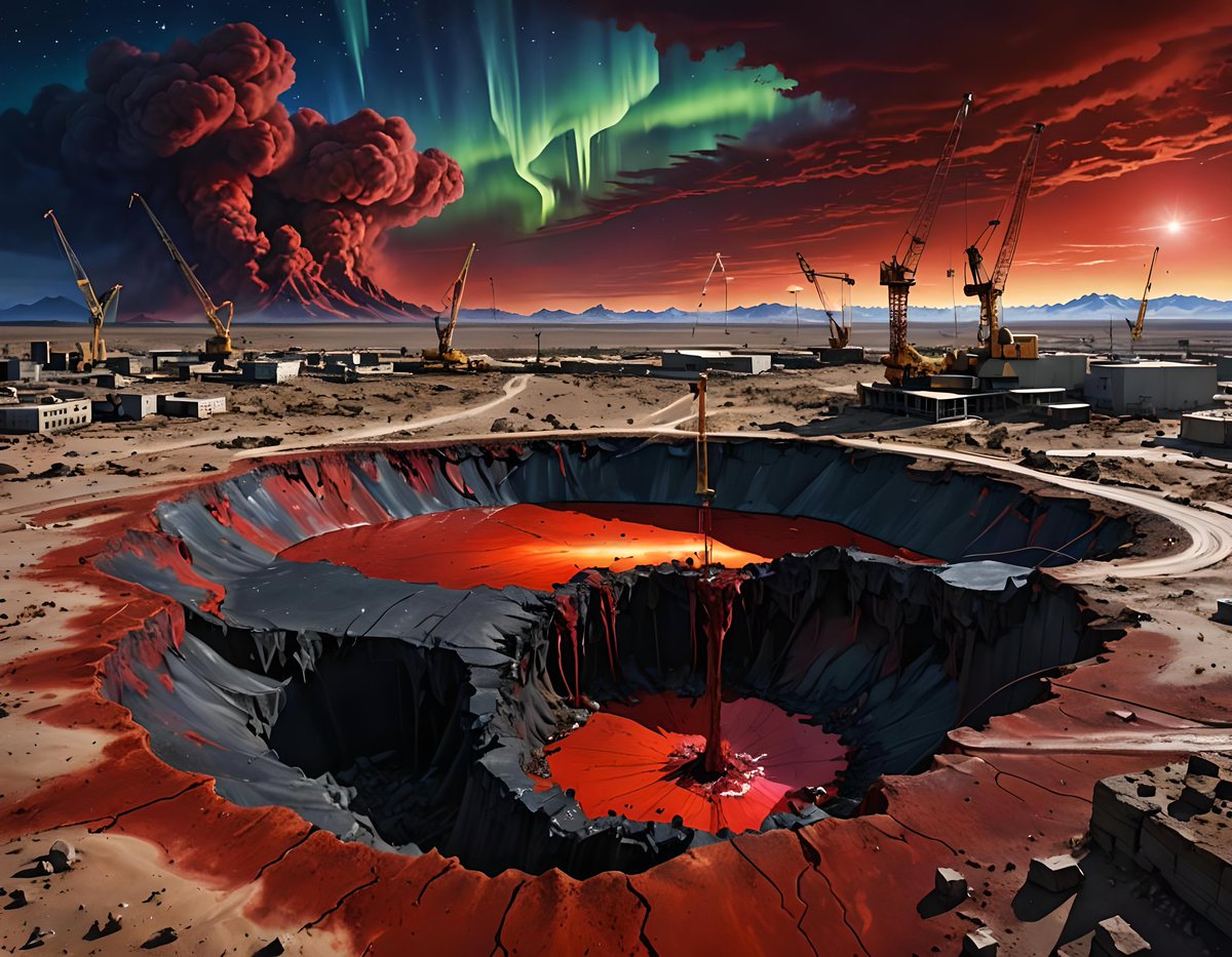 mey_sam_mey's tweet image. GM! &quot;To create or to destroy, that is the question.&quot;
Worldbuilding #53
#ApocalypseArt  
#DystopianFuture  
#EndOfHumanity  
#DigitalCatastrophe  
#WarAndExtinction