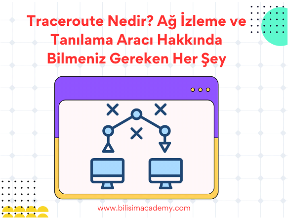 Traceroute Nedir? Ağ İzleme ve Tanılama Aracı Hakkında
Detaylı bloğumuzu inceleyebilirsiniz; 
bilisimacademy.com/blog/tracerout…