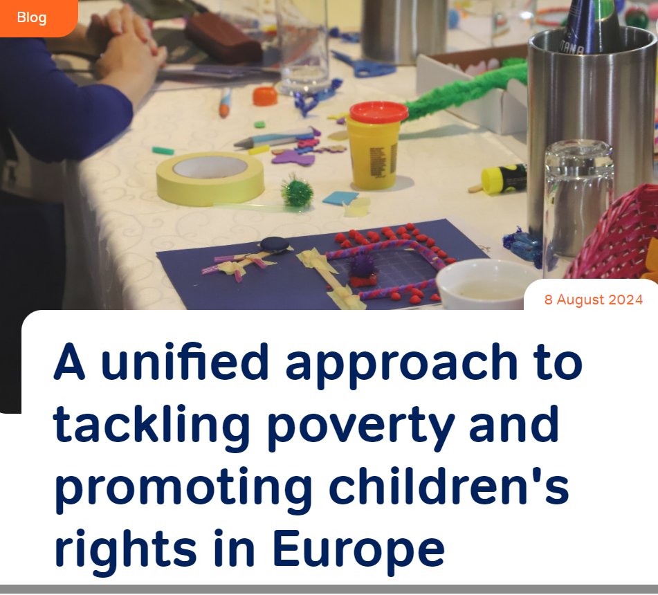 AgataDaddato's tweet image. Tackling #childpoverty demands a unified and comprehensive strategy that places #childrensrights and well-being at the forefront, starting from their earliest years. Read my blog: eurochild.org/news/a-unified… @Eurochild_org #FirstYearsFirstPriority #InvestingInChildren