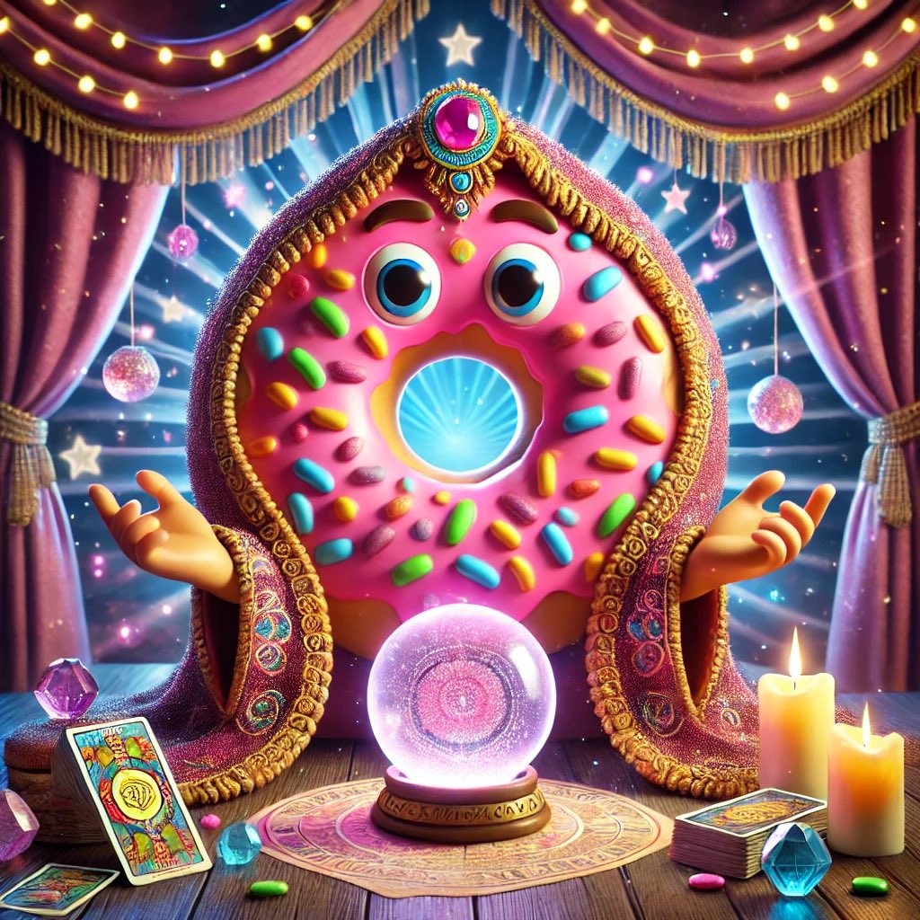 donutcoinco's tweet photo. @TMK8990 @Enhypen_polarr @TigerK8990 The Donut Coin Creator Contest #8 - Donut Coin : The Fortune Teller https://t.co/SZZ9X7n9SN