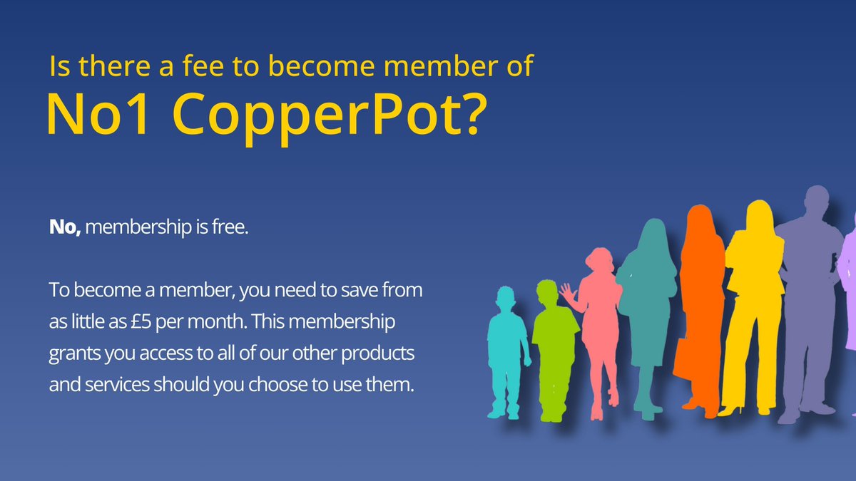 Curious about membership fees for No1 CopperPot? Good news! There are no fees! Join now and enjoy the benefits of being part of our community. 🤝 

#CreditUnion #Membership #FinancialFreedom