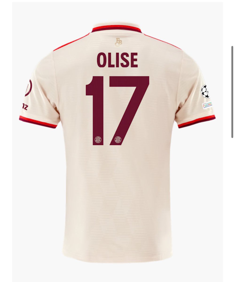 Michael Olise é o novo camisa 17 do FC Bayern 🇫🇷✓
