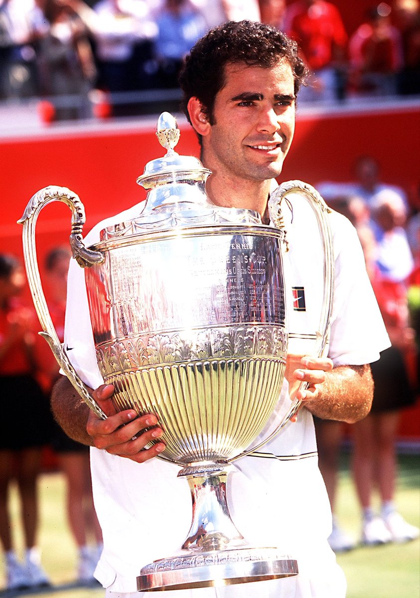 Happy Birthday to our two-time Champion (1995 &amp; 1999), Pete Sampras!

#petesampras #lawntennis #tennis #queens #queensclub #birthday