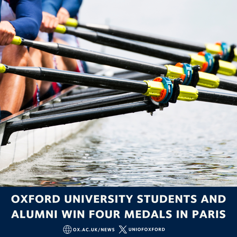 UniofOxford's tweet photo. Congratulations to all our athletes who've competed in Paris this year! 🏅👏