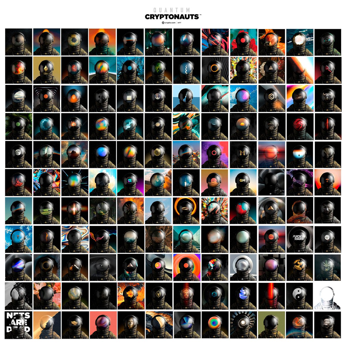 The day has come. Qᴜᴀɴᴛᴜᴍ ᴄʀʏᴘᴛᴏɴᴀᴜᴛꜱ™ drop goes live in 3 hours.
🚀 132 new avatars (120 1/1) 
🚀 Airdrop for multiple holders
🚀 Hidden CRO prizes
🚀 Merch for Top Holders
🚀 Royalties cashbacks 
🚀 Giveaways during drop