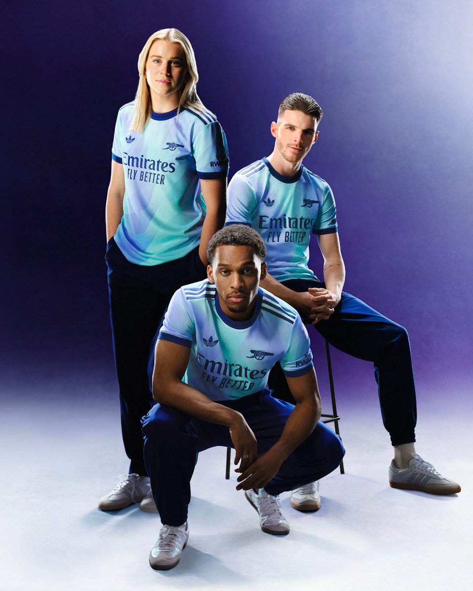 sizzlah_1's tweet photo. 🚨🚨| 𝐎𝐅𝐅𝐈𝐂𝐈𝐀𝐋: Arsenal release their new 2024-25 third kit.
#drip https://t.co/gGVa8GUmG6