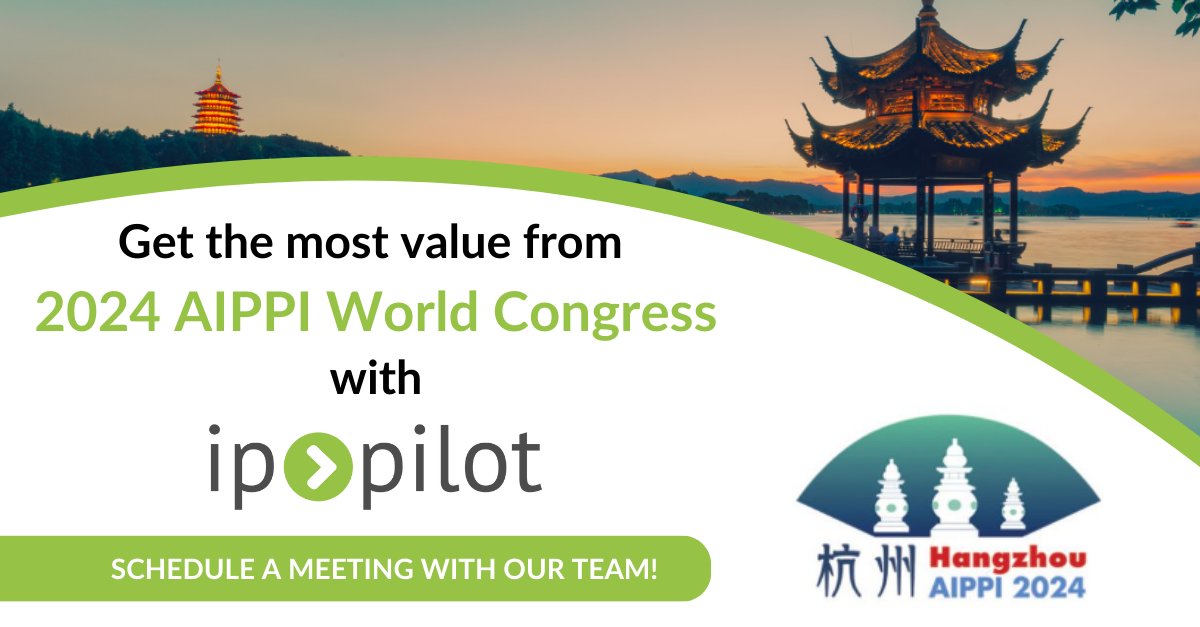 ip_pilot's tweet image. Heading to 2024 @AIPPI_ORG World Congress? 

Schedule a meeting with IP Pilot at the AIPPI World Congress to see how we can support you with comprehensive data on relevant partners to build beneficial partnerships worldwide 🌎.

Schedule a meeting today 👉 hubs.li/Q02KVLDM0