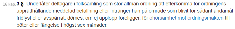 dagsattvakna's tweet photo. @kurrejonsson Det räcker gott och väl att Polisen gör sitt jobb!
Grip och se till att de döms för begångna brott!
Även om dessa parasiter varken jobbar eller har riktig lön, ska de dömas till dagsböter (Om än bara á 50 kr) eller till fängelse!
https://t.co/z9bDTVZWGa
#svpol #klimattrams https://t.co/Jk5SCMsBgA