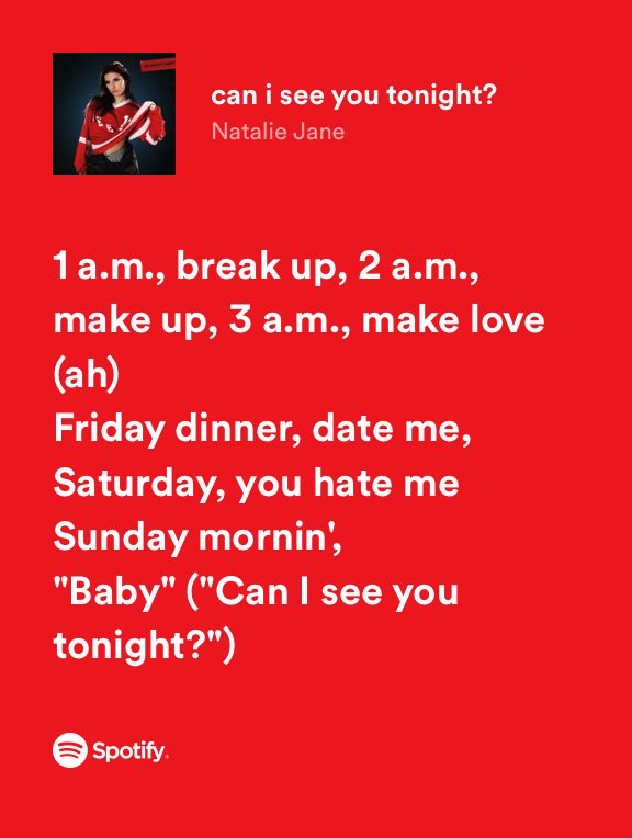 Yeah  open.spotify.com/track/1u7Z47bC…