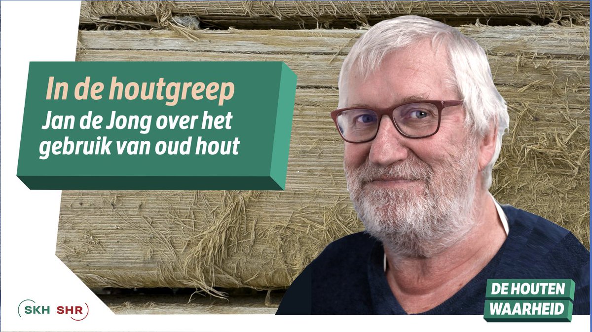 skh_bv's tweet photo. Deze week in de Houtgreep: Jan de Jong van TNO (@TNO_research) over het gebruik van oud hout 👉 https://t.co/Mtu4G293WC  

#dehoutenwaarheid  #indehoutgreep #houtbouw #kennisdelen #skh #shr #houtoriteit https://t.co/bCVTQIA9Zj