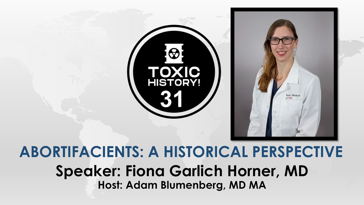 Adam Blumenberg MD (@ablumenbergmd) on Twitter photo Dr. Fiona Garlich Horner <a href="/fiona_garlich/">Fiona Garlich</a> describes an amazing history of abortifacients and toxicity, from herbal remedies of the medieval period to today. I learned a lot! <a href="/ColumbiaEM/">Columbia Emergency Medicine</a> <a href="/ORpoisoncenter/">Oregon Poison Center</a> @ToxNyu
toxichistory.com/2024/08/12/epi… Dr. Fiona Garlich Horner <a href="/fiona_garlich/">Fiona Garlich</a> describes an amazing history of abortifacients and toxicity, from herbal remedies of the medieval period to today. I learned a lot! <a href="/ColumbiaEM/">Columbia Emergency Medicine</a> <a href="/ORpoisoncenter/">Oregon Poison Center</a> @ToxNyu
toxichistory.com/2024/08/12/epi…