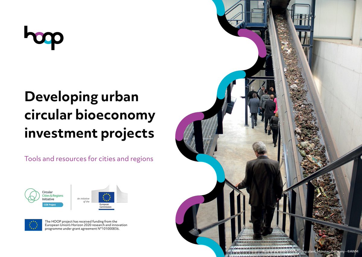🌱 Unlock the potential of urban circular bioeconomy with HOOP! Our latest handbook provides valuable insights and resources for cities and regions looking to turn organic waste into valuable bio-based products.

Learn more: t.ly/vt_Mw