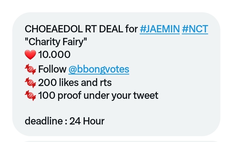 JAEMIN's VOTING ZONE (SLOW) tweet media