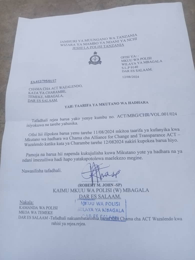 English_snow2's tweet image. Sasa @ACTwazalendo na ,@ChademaTz 

Tuwaunganishe wanainch kuandamana wote inchi #Nzima kukataa huu unyanyasi wa Geng la watu wachache sana kwenye #ccm kupitia Immune ya @police

#SamiaMustGo2024