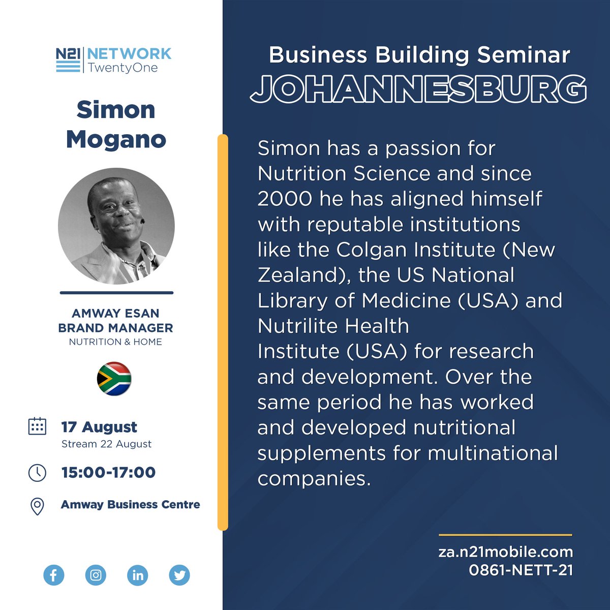network21za's tweet photo. #n21 #network21 #n21global #network21sa #n21events #n21international #bbs #businessbuildingseminar #n21strong #n21globalevents #BusinessPriorities https://t.co/BK6fMxneK4