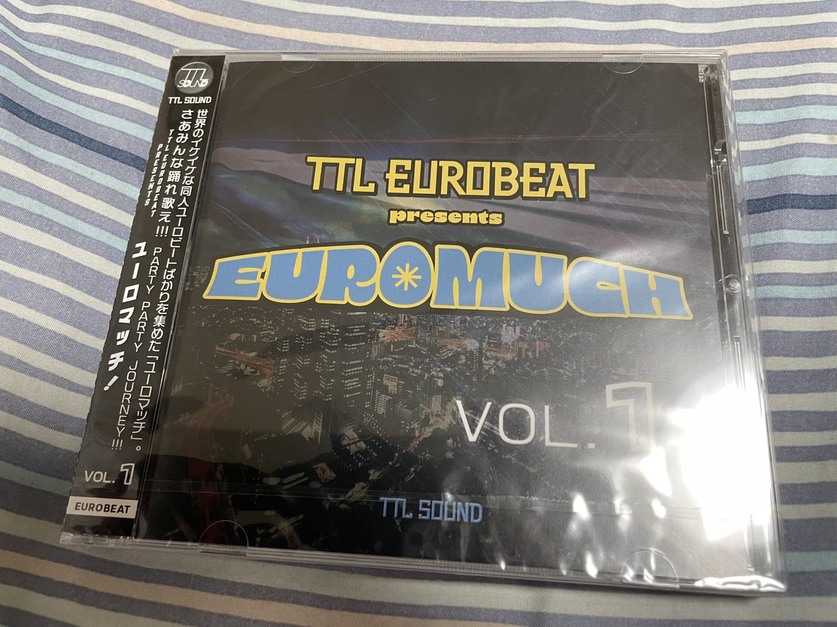 S_Rapid_223_225's tweet photo. 戦利品④
TTLさんとこの新譜
ジャケはたぶん東京の夜景ですね!!
TTLさん今回は羽田に泊まってたのかな??
#TTLSOUND https://t.co/jxXk1jVar7