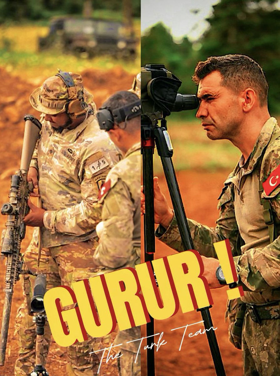 ErdemOzveren571's tweet photo. Almanya'da düzenlenen Avrupa'nın
"En İyi Keskin Nişancı Takımı"
Yarışması'nda,

🇹🇷 Türk Kara Kuvvetleri 1.
🇹🇷 Türk Özel Kuvvetleri 2. oldu.

Tek rakibimiz, kendimiz ⚠️ https://t.co/ZkeNzJj7Hp