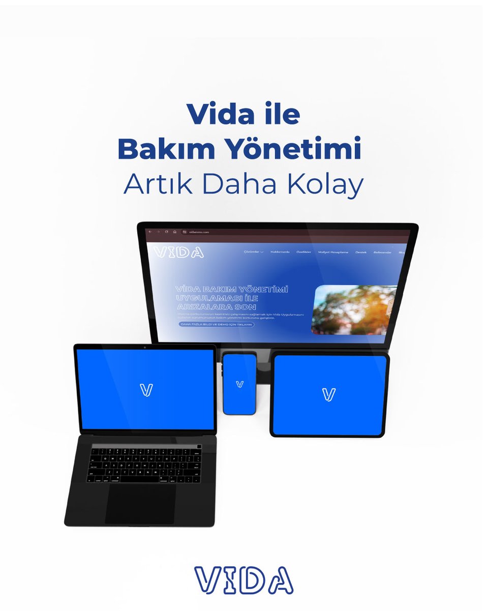 Endüstriyel işletmenizin bakım süreçlerini kontrol altına almak ister misiniz? Vida ile arıza ve bakım kayıtlarını, envanter yönetimini ve enerji tüketimini tek bir platformdan yönetin. 📊

#VIDAMMS #BakımYönetimUygulaması #VidaApp