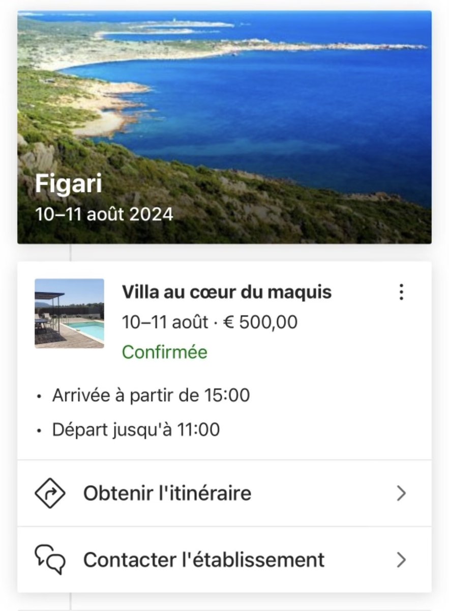 fariceorlandi's tweet photo. Quand tu réserves une nuit à 500€!!! à Figari pour tes enfants et ses amis afin d’éviter de reprendre la route le soir et que le proprio ne répond pas au tel et personne n’est sur place😤😤😤faites tourner ce mec ne devrait plus avoir le droit de louer…escroc chez nous 😤😤😤 https://t.co/mapP3xe4jN