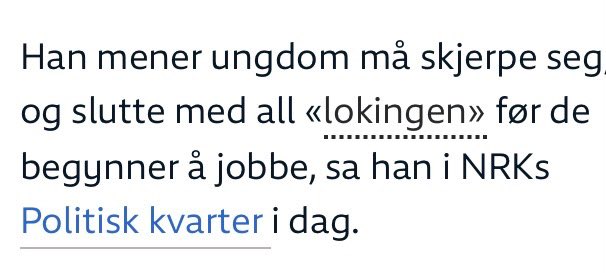 Håpar ikkje <a href="/mimirk/">Mímir Kristjánsson</a> meiner at me lokførarar må slutta med all “loking” og.