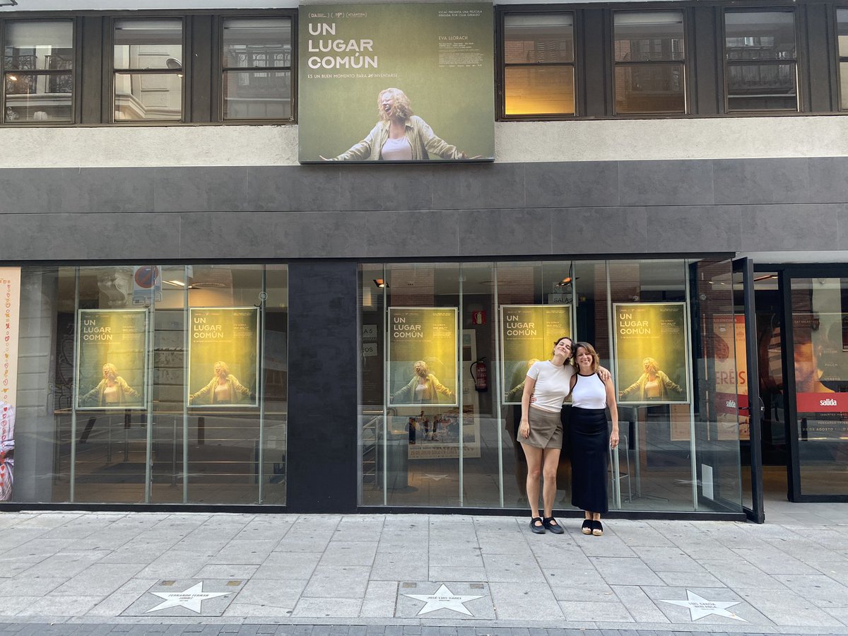 Mañana de pase de prensa y entrevistas en <a href="/GolemMadrid/">Golem Madrid</a> con Celia Giraldo y Eva Llorach ❤️ #UnLugarComún se estrena este miércoles 14 de agosto, qué emoción 👏🏼💌