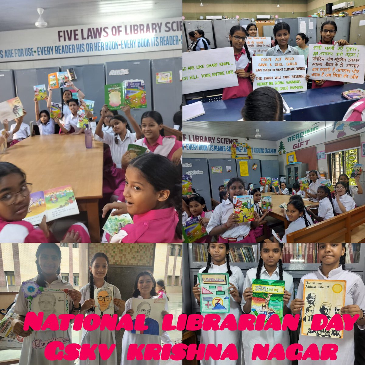 GskvNagar's tweet photo. On National Librarian's Day, we pay tribute to Dr. S. R. Ranganathan for his invaluable contributions to the world of libraries. 📚🙏 #LibraryHero #SRRanganathan
@Dir_Education @dilli_shiksha @PbpandeyB @manishamittal79 @satnam9711 https://t.co/FLWMgfQQcw