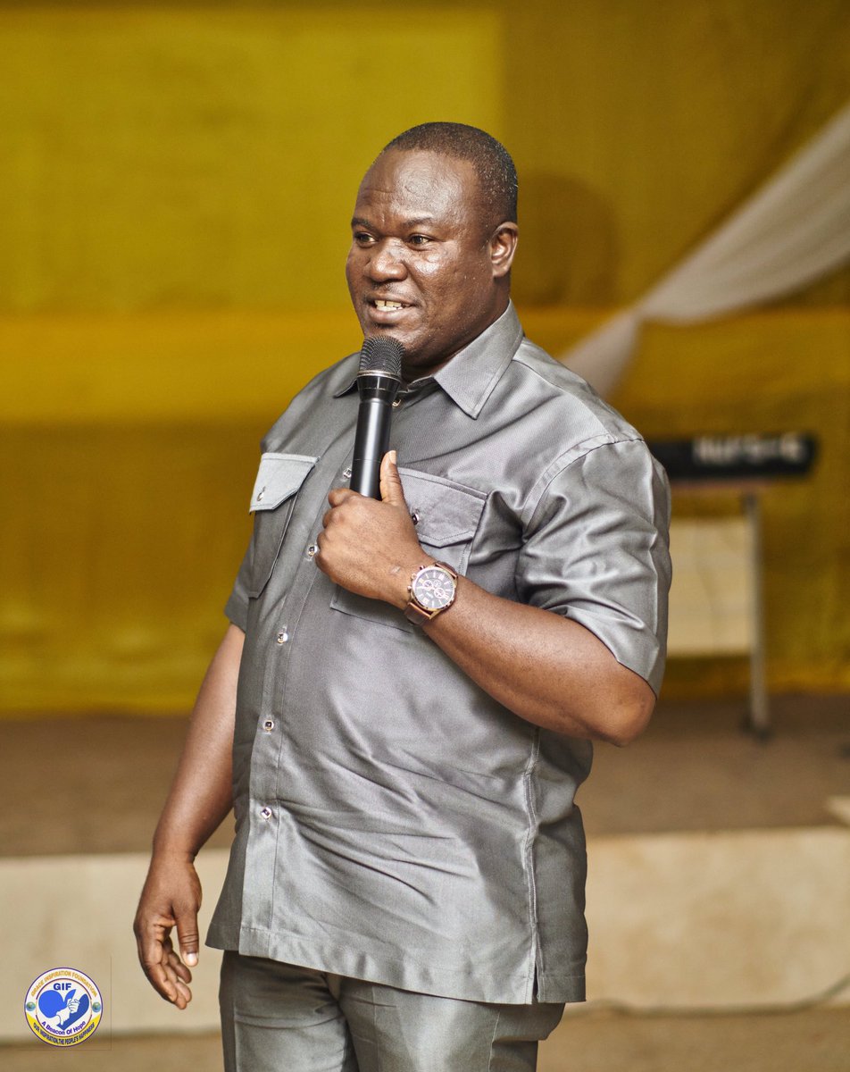 GIF_HOPE's tweet photo. The Grace Inspiration Foundation hosted a leadership conference at UENR, themed "Raising Giants for Nation Building". Student leaders and politicians gathered to learn from esteemed speakers:
Hon. Ransford Antwi
Rev. Benjamin Darko Asamoah
Mr. Peter Ahia https://t.co/2AejBfkWTZ