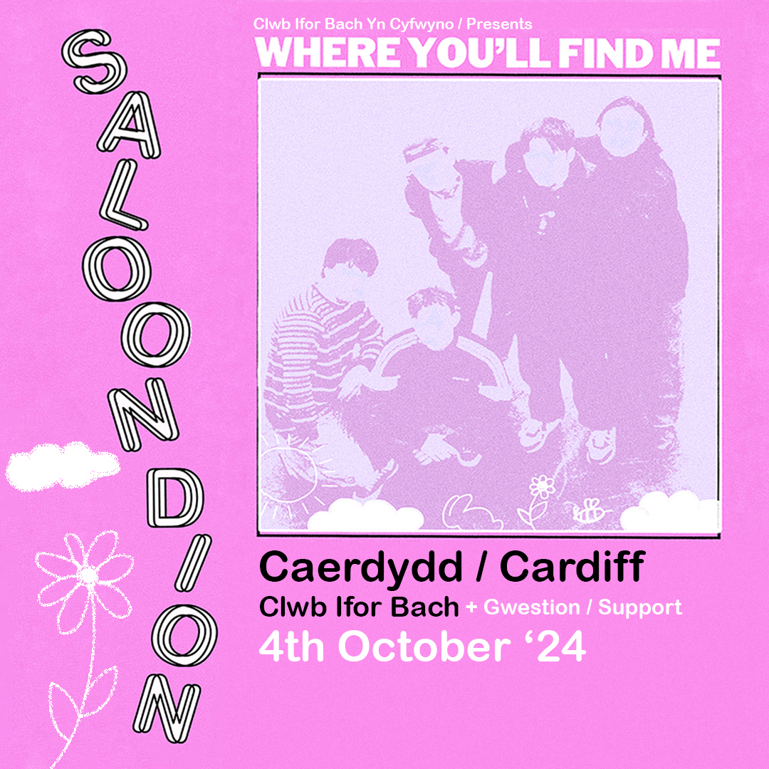 Clwb Ifor Bach (@clwbiforbach) on Twitter photo SIOE NEWYDD | NEW SHOW!
We're very excited to welcome Bristol's punky britpop melting pot <a href="/saloon_dion/">Saloon Dion</a> back to Cardiff, after some of the busiest sets at SΕ΅n and Celebrate This Place last year!
Tix on sale nowwww !
ticketweb.uk/event/saloon-d⦠SIOE NEWYDD | NEW SHOW!
We're very excited to welcome Bristol's punky britpop melting pot <a href="/saloon_dion/">Saloon Dion</a> back to Cardiff, after some of the busiest sets at SΕ΅n and Celebrate This Place last year!
Tix on sale nowwww !
ticketweb.uk/event/saloon-dβ¦
