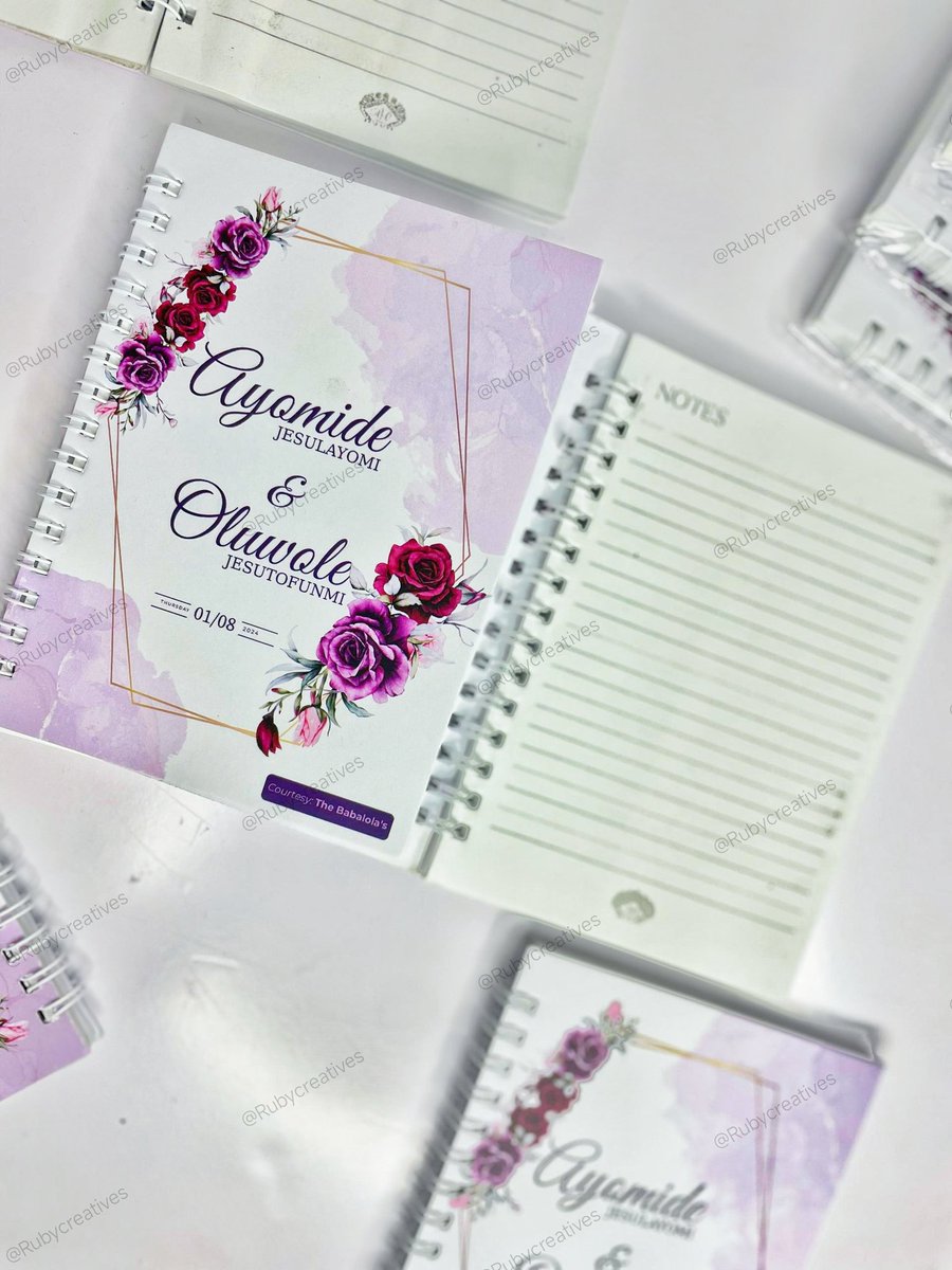 Rubycreatives_'s tweet image. Let&apos;s make your wedding stand out through our stunning designs and prints.

Wedding Design &amp;amp; Print needs;
Invitation Cards / E-invites
Wedding Order of programme
Souvenirs - Jotters, Journals etc.

#weddings #weddingbranding #eventbranding #prints #weddingprints #custommade