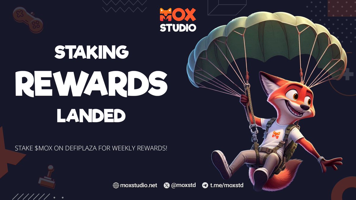 moxstd's tweet photo. Hey $MOX Token stakers! π
Good news, Your rewards have been distributed.π₯³
Let's celebrate the weekly 20,000 $MOX rewards!π
APY: 24.7%! Stake now on @DefiPlaza
https://t.co/QSkaYdDNh2
#Radix $XRD $MOX #Moxstd #P2E #Web3Games @radixdlt https://t.co/4rpQki7oqB