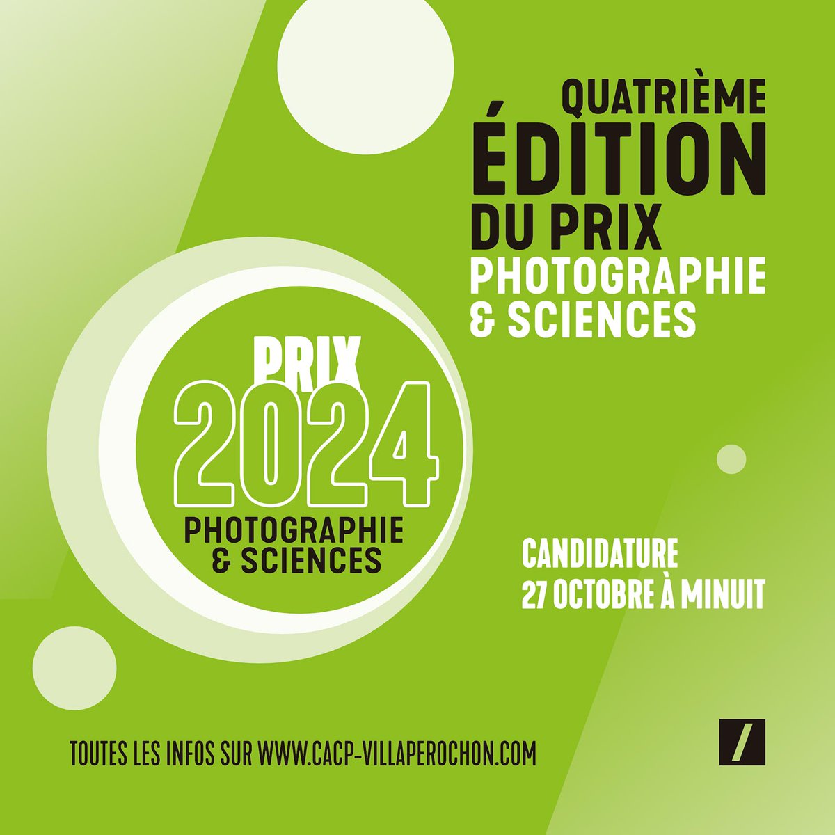 Villa Pérochon (@villaperochon) on Twitter photo Lancement de la 4e édition du Prix Photographie & Sciences! Une bourse de 6000€ pour un.e photographe vivant en 🇫🇷 pour terminer un travail mêlant #photographie et #sciences
Règlement: cacp-villaperochon.com/data/medias/do…
<a href="/Adagp_/">ADAGP</a> <a href="/sup_recherche/">Ministère Enseignement supérieur et Recherche</a> <a href="/MinistereCC/">Ministère de la Culture 🇫🇷</a> <a href="/Fisheyelemag/">Fisheye Magazine</a> <a href="/Sciences_Avenir/">Sciences et Avenir</a> Lancement de la 4e édition du Prix Photographie & Sciences! Une bourse de 6000€ pour un.e photographe vivant en 🇫🇷 pour terminer un travail mêlant #photographie et #sciences
Règlement: cacp-villaperochon.com/data/medias/do…
<a href="/Adagp_/">ADAGP</a> <a href="/sup_recherche/">Ministère Enseignement supérieur et Recherche</a> <a href="/MinistereCC/">Ministère de la Culture 🇫🇷</a> <a href="/Fisheyelemag/">Fisheye Magazine</a> <a href="/Sciences_Avenir/">Sciences et Avenir</a>