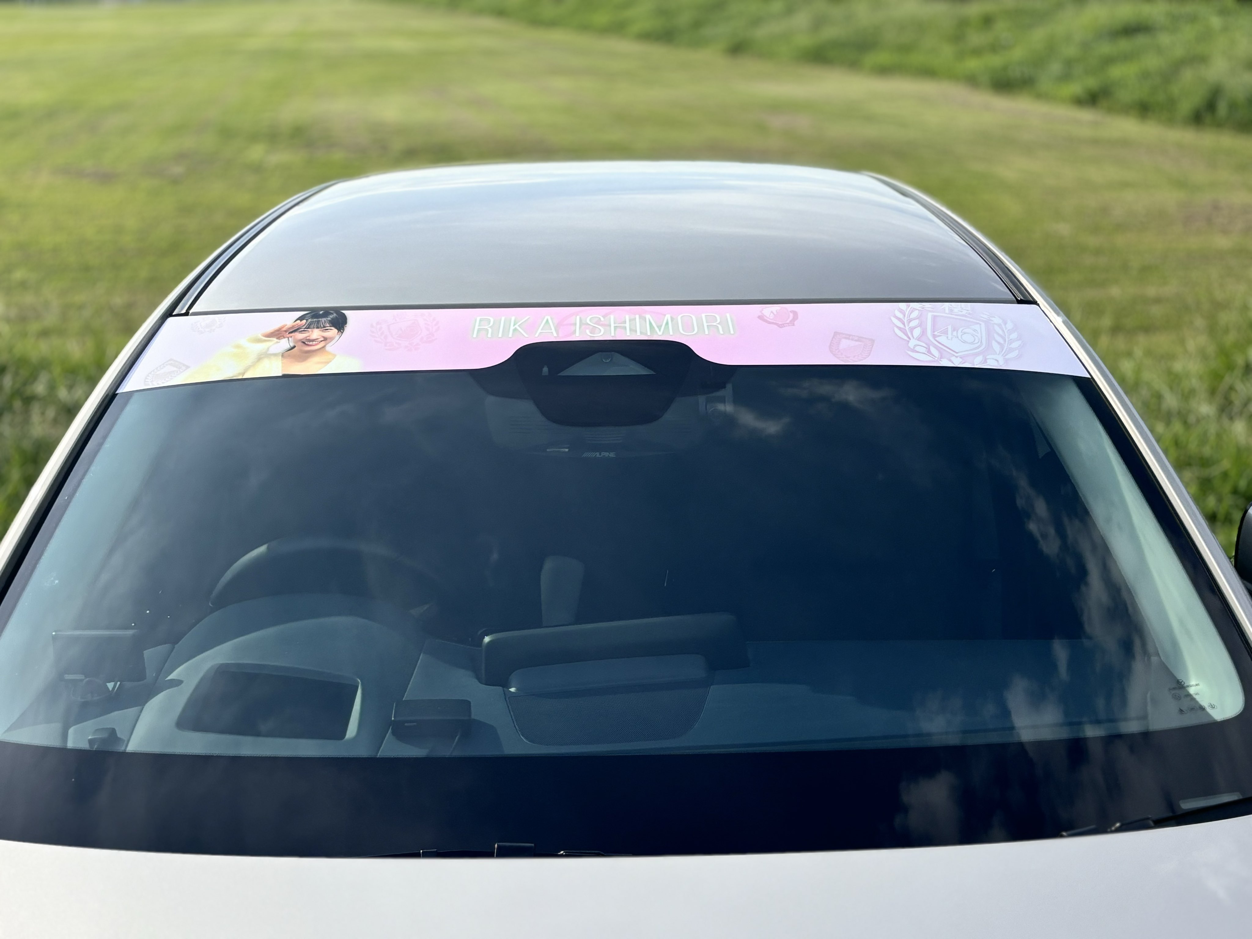 ユニエア 直筆サイン入りタオル 石森璃花 直筆】CUTIE STREET全