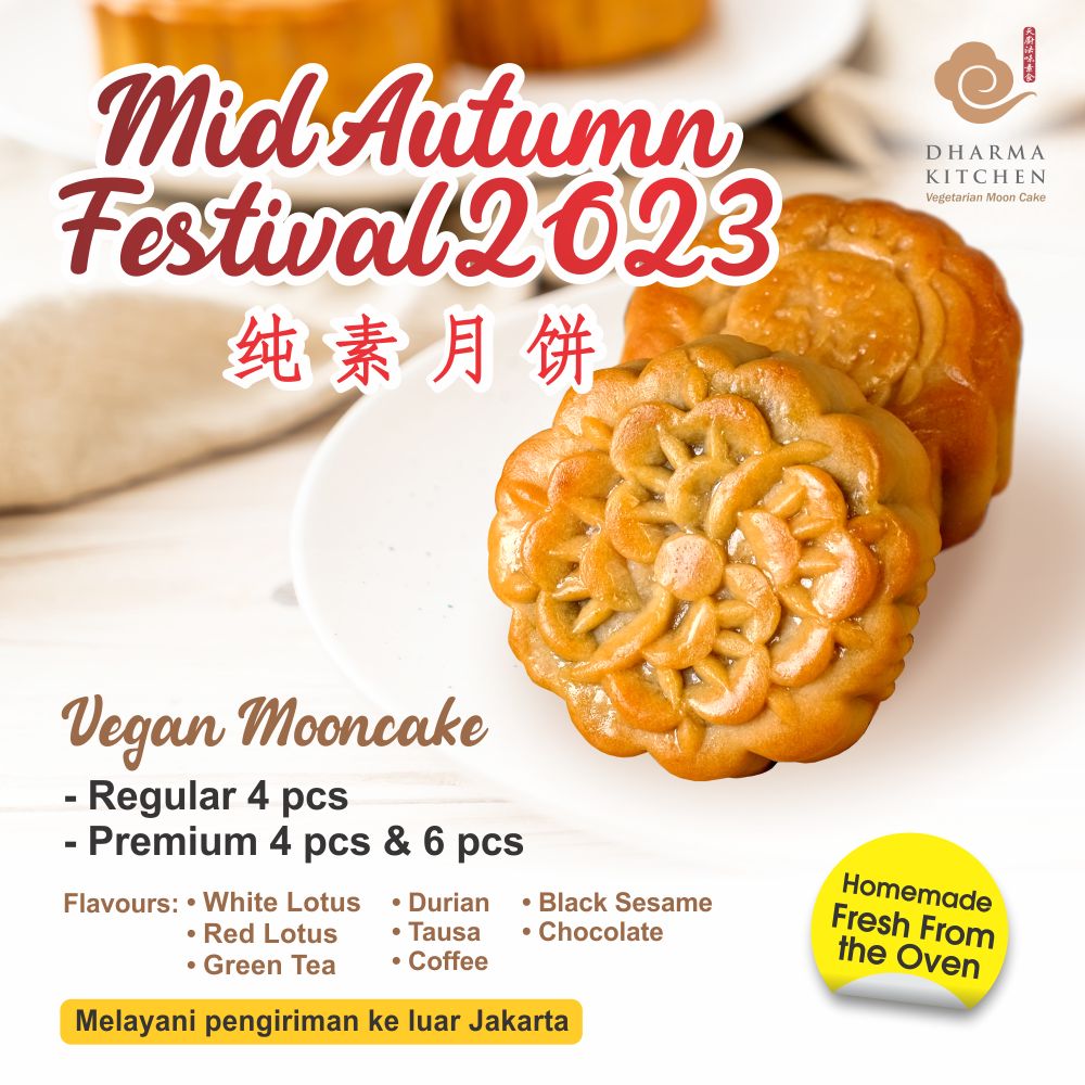 Dharma_Kitchen's tweet photo. Vegan Mooncake:
✓ Exclusive 4 pcs
✓ Regular 6 &amp; 4 pcs
Upgrade isi Gojin +15K/pcs

Ketentuan: Close PO 14 Sept 2024, Pengambilan paling cepat H+3 dari order. Tersedia juga di #Tokopedia &amp; #Shopee

#kuebulan #kuevegan #mooncakejkt #mooncakejakarta #kulinerjakarta #kulinerpluit https://t.co/WK1i4i7emp