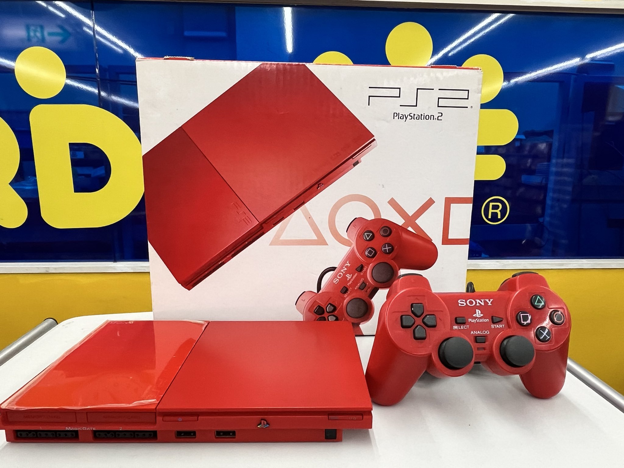 SONY - 【レア商品】★PS2 本体 PS2 90000 シナバーレッド 最上位機種 SONY - 【レア商品】☆PS2 本体 PS2 90000 シナバーレッド 最