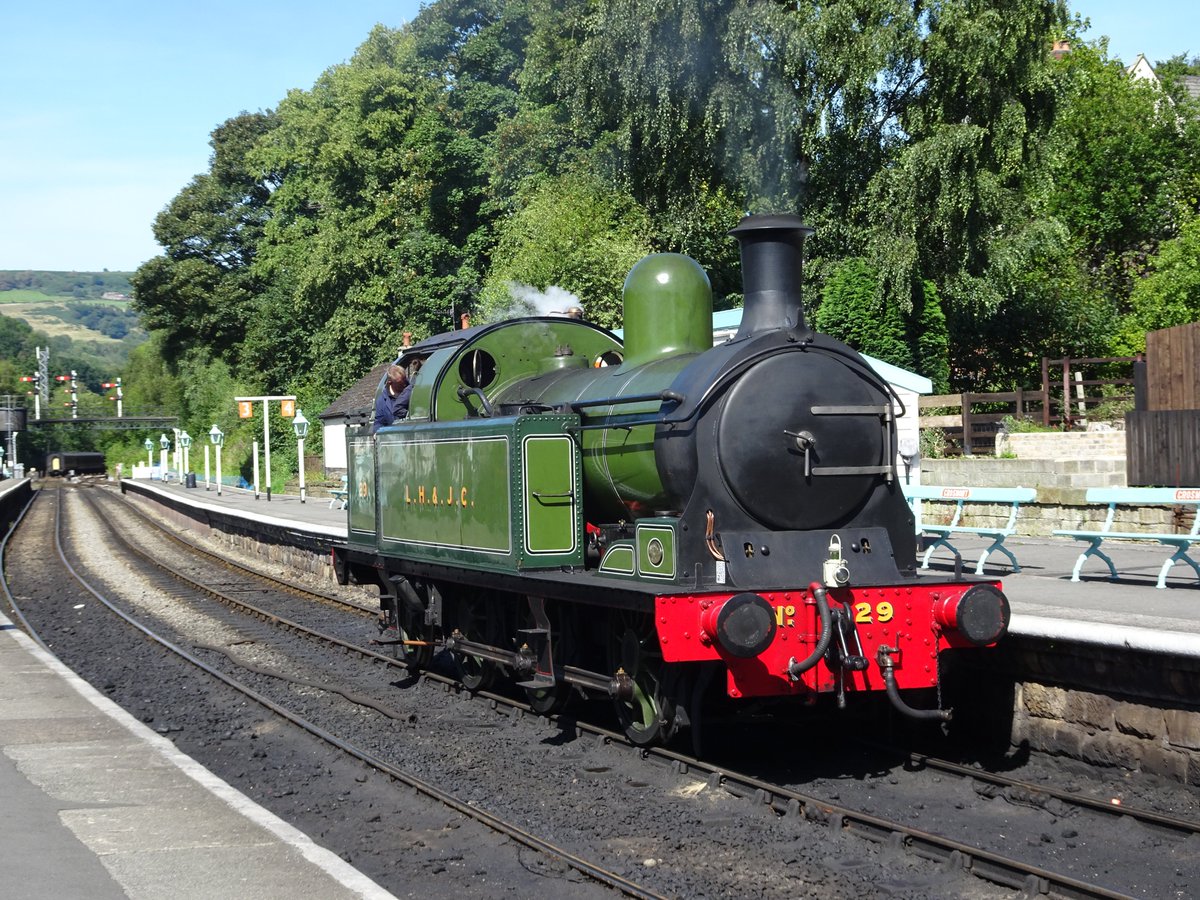 Someone's a bit lonely! Where was everybody yesterday afternoon <a href="/nymr/">North Yorkshire Moors Railway</a> ?