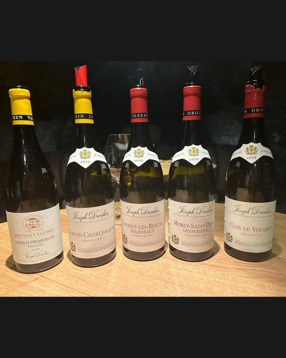 A spectacular tasting <a href="/MaisonJDrouhin/">Joseph Drouhin</a>