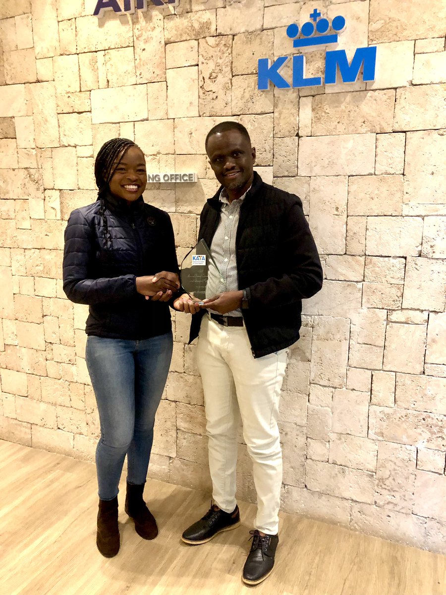 Presented <a href="/AirFranceKLM/">Air France-KLM Group</a> with a token of appreciation for their support in our June Travel Convention. Looking forward to more collaboration work!

#partnerships #katakenya #airfranceklm