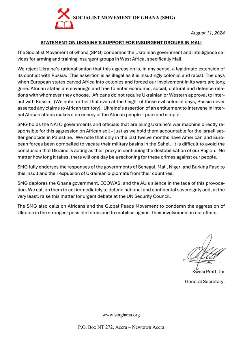 Russian Embassy in Ghana tweet media