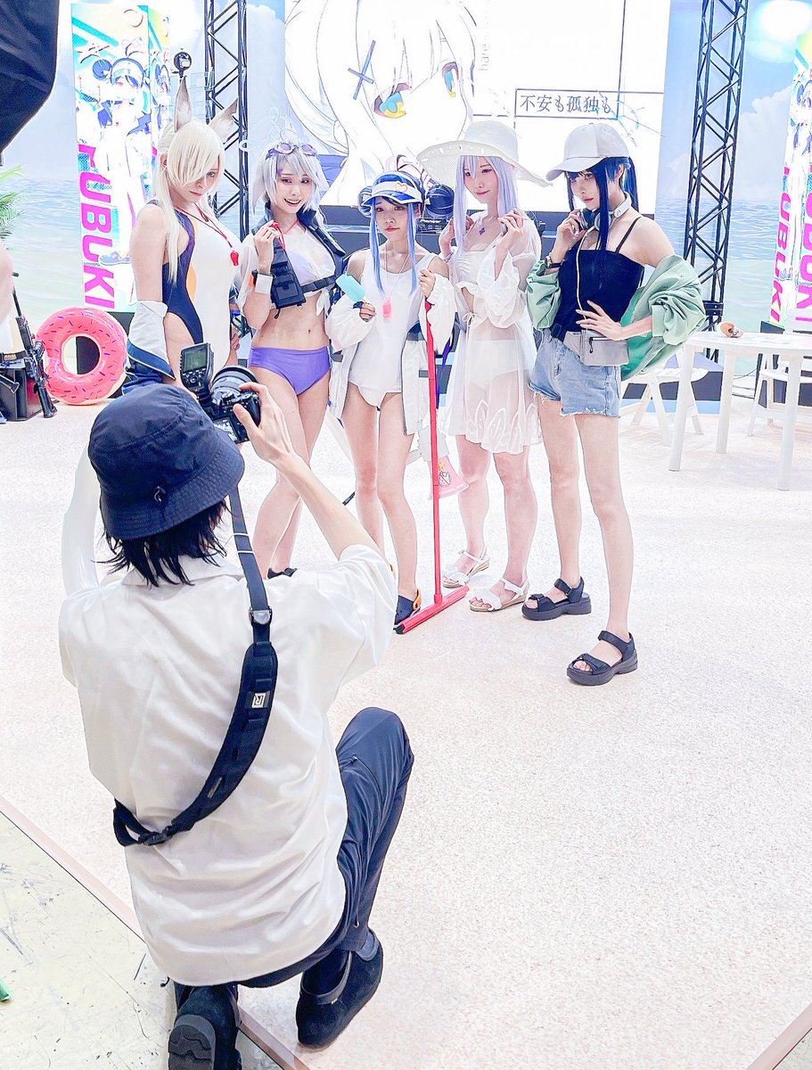 idobataer's tweet photo. #C104 にてブルアカコスプレイヤーのディレクションとキャスティングを担当しました👏

撮影しにブースに起こし頂きありがとうございました💯生徒達の協力もあり大反響でコミケを終わることができました🙌 https://t.co/RoBxJZJmKL