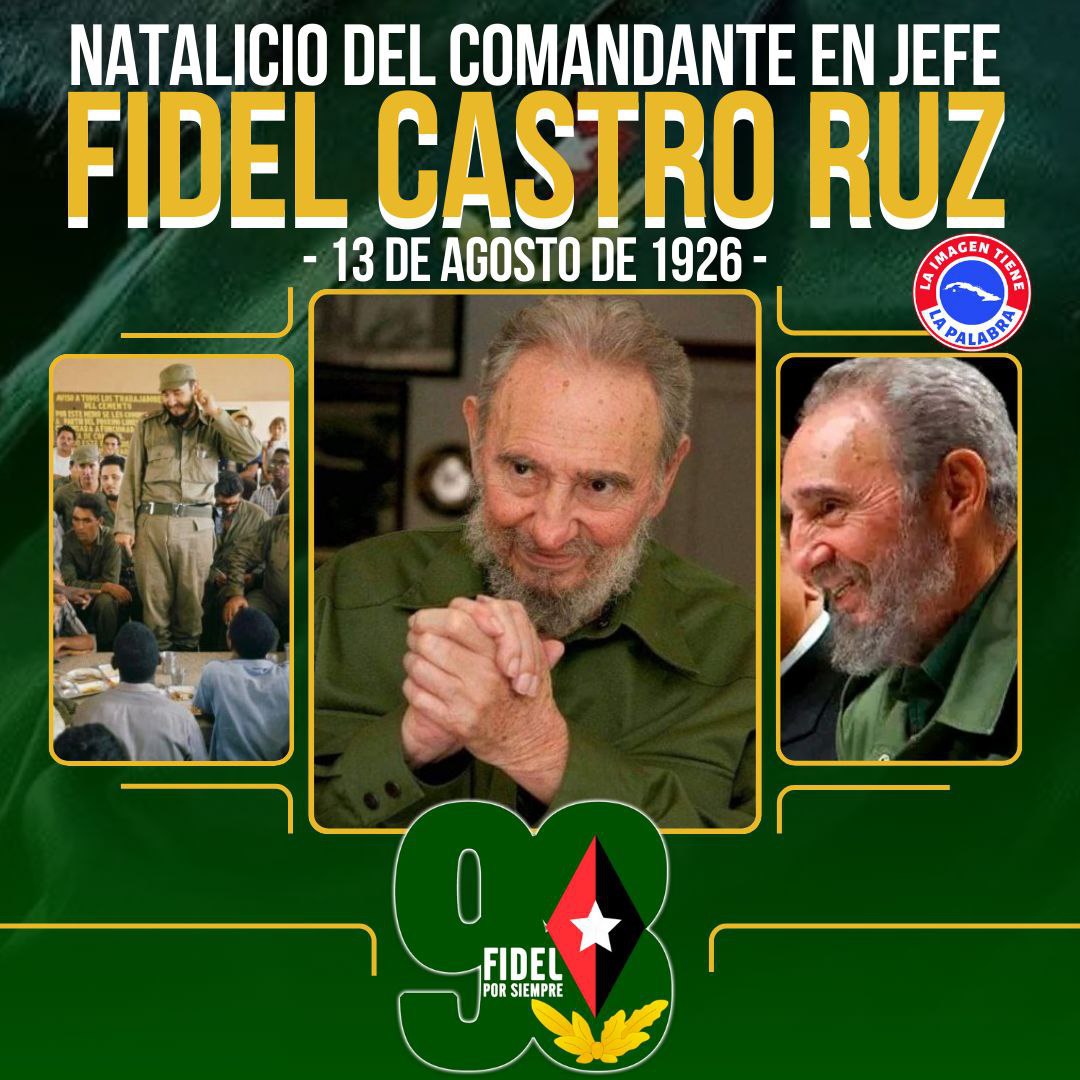 El mundo necesita más hombres como el! #FidelPorSiempre
