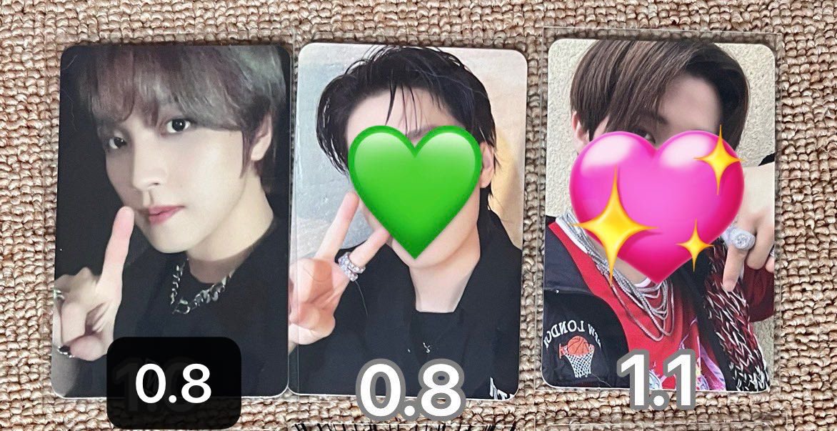 258_cd's tweet photo. 엔시티 nct 127 팝업 walk 삐그덕 포카 엠디 양도 5만원 10만원 럭드 트레카

반택/ 준등기+0.18
3.0이상 택포

태일 쟈니 태용 유타 도영 재현 정우 마크 해찬 trading poca pc sell random 컨포 셀포 
lucky draw taeil johnny yuta doyoung jaehyun jungwoo mark haechan https://t.co/aRyCQGJlMr