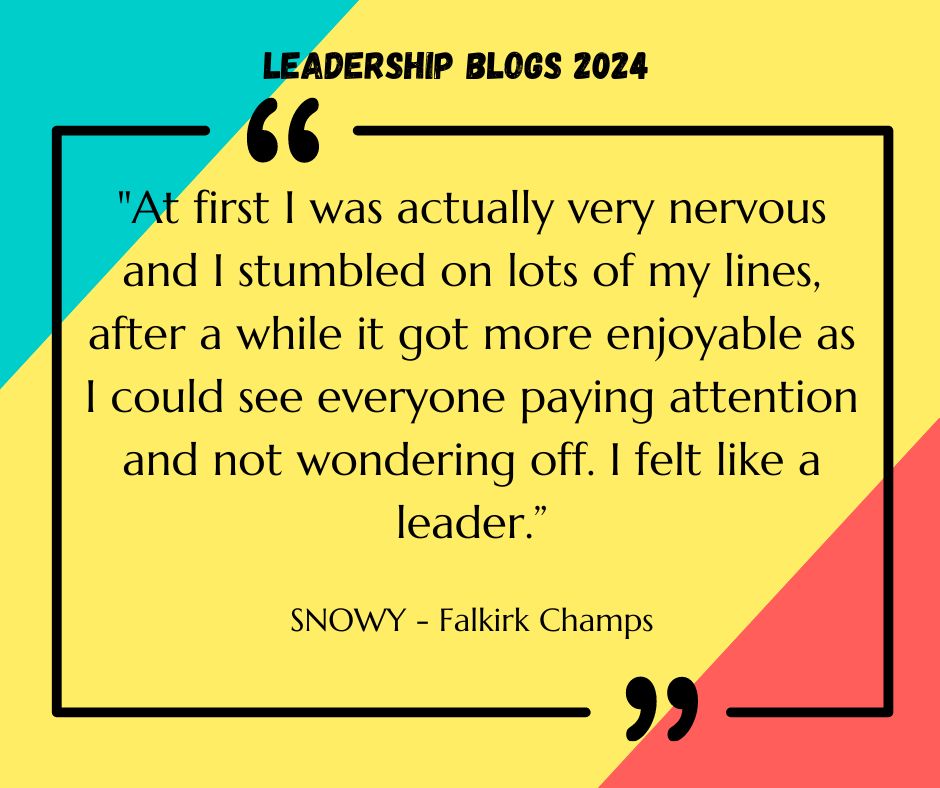 Please check out this great leadership blog written by Snowy from <a href="/Falkirkchamps/">Falkirk Champs</a> focusing on their first time chairing their Champs Board meeting.

The blog is here: nationalleadershipnetwork.co.uk/2024/08/12/fal…